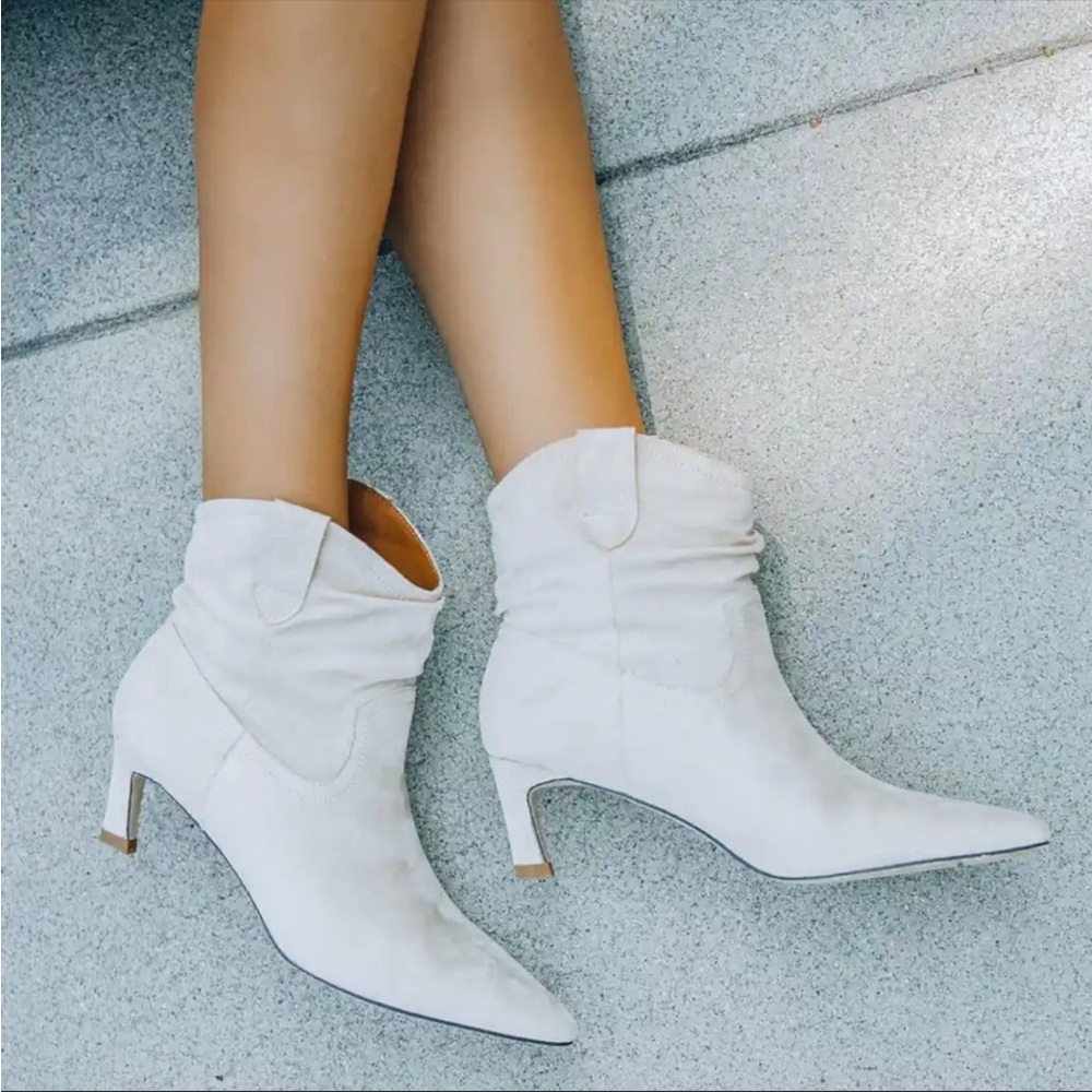 VICI Faux Suede Slouch Bootie